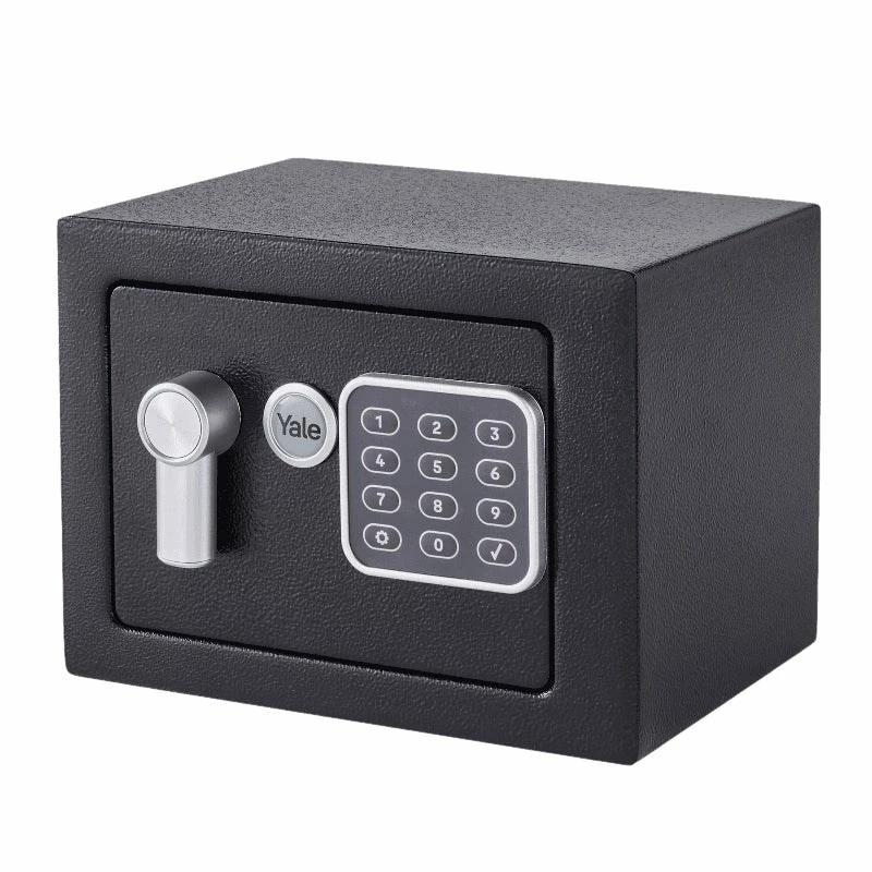 Yale YSV/170/DB2 caja fuerte de pie 3.8 l acero negro