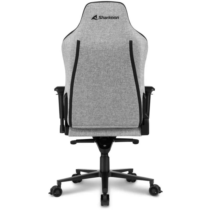 Silla gaming Sharkoon SKILLER SGS40 tejido con asiento y respaldo acolchados gris