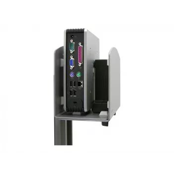 Soporte vertical universal para CPU Ergotron - soporte para unidad de sistema - plateado (97-468-202)
