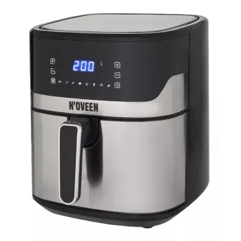 Freidora de aire NOVEEN AF550 — 6,5 l de capacidad, 1600 W, hasta 200°C, 8 programas