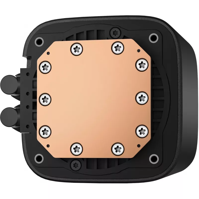 Refrigeración líquida todo en uno DeepCool LE240 V2 240mm, 2 ventiladores de 120mm, rodamiento hidráulico, compatibilidad AM5, tubos de 41 cm, Negro