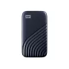 WD My Passport SSD WDBAGF0010BBL - SSD - cifrado - 1 TB - externo (portátil) - USB 3.2 Gen 2 (conector USB-C) - AES de 256 bits - Azul medianoche