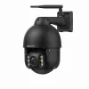 Cámara de vigilancia IP domo Foscam SD8P 8 MP, 4K 3840 x 2160, zoom óptico 4x, PTZ, IR 50 m, Wi-Fi, MicroSD hasta 256 GB
