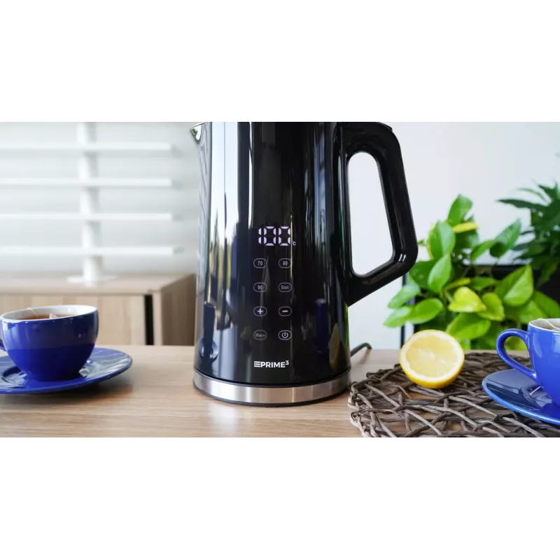 Hervidor PRIME3 SEK61 — acero inoxidable, capacidad 1,7 L, 220–240 V