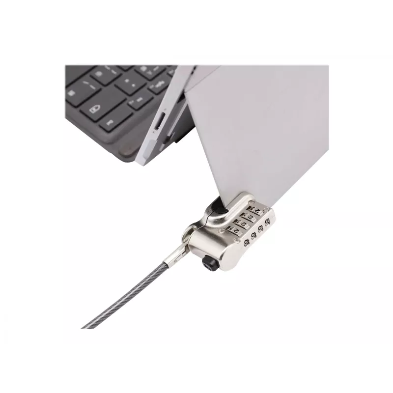 Candado de cable DICOTA D31742 Plata 2 m Candado de combinación