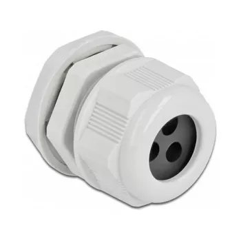 Prensaestopas DeLOCK 60378 gris plástico 2 uds.