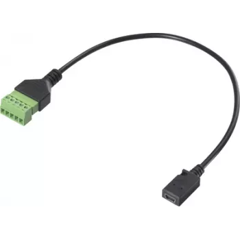 Renkforce Cable adaptador USB 2.0 [1x conector hembra 2.0 Mini-B - 1x terminal de conexión] RF-6443962 30 cm (RF-6443962)