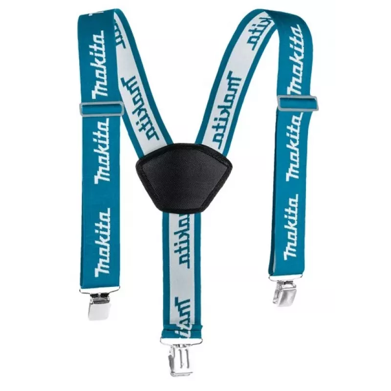 Makita E-05402 tirantes con clips, azul