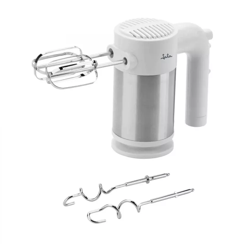 Batidora de mano JATA JEMA1240 acero inoxidable blanco
