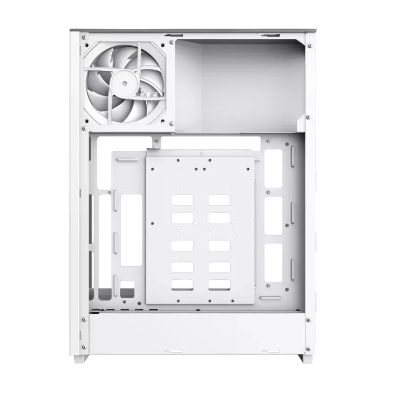 Caja Gamemax | T20 WH | Blanco | M-ATX | Fuente de alimentación no incluida