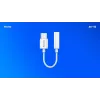 Adaptador de audio USB Type 3.1 C (M) – Jack 3,5mm (H) Blanco SAVIO AK-52