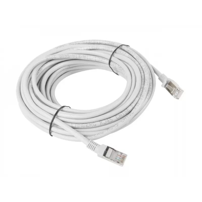Lanberg PCU5-10CC-1000-S Cable de red 10 m Cat5e U/UTP (UTP) Gris (PCU5-10CC-1000-S)