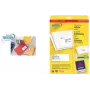 Avery Quick DRY J8173 - etiquetas de dirección - blanco - 57 x 99,1 mm - 250 uds. (25 hojas x 10) (J8173-25)