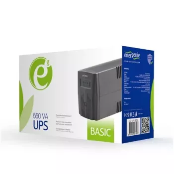 Sistema de alimentación ininterrumpida (SAI) Gembird EG-UPS-B650 Line-Interactive 0,65 kVA 390 W