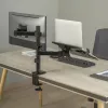 Soporte de pared para monitor SBOX LCD-LM01-2 para pantallas de 13–27