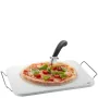Set de cortapizzas y piedra de hornear con soporte rectangular GEFU DARIOSO G-89534