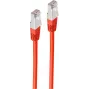 Cable de red ShiverPeaks BS75111-0.5R rojo 0,5 m