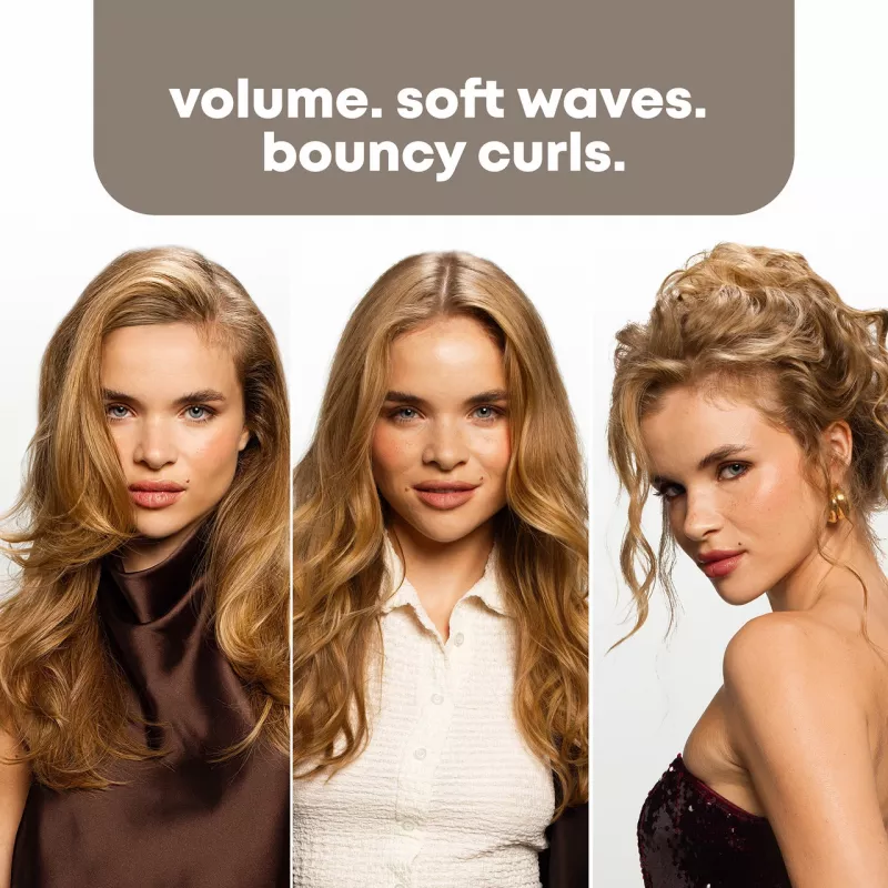 Moldeador de pelo Revamp Multi Style Revolve CL-3500-EU 3 en 1 – cepillo, secador de pelo, aportador de volumen