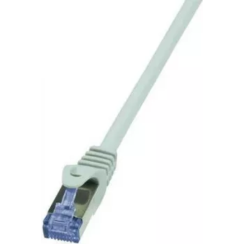 Cable de red LogiLink Cat6a S/FTP RJ-45 0,5 m gris