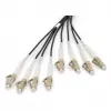 Cable breakout de fibra óptica DIGITUS DK-24338U030BK-BBB, preensamblado OM4 multimodo 8 hilos, LC/UPC–LC/UPC, 30 m, U-DQ(ZN) BH
