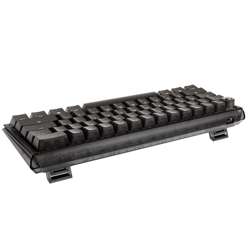 Teclado Ducky One 3 Aura Mini MX Speed US Gaming USB QWERTY US International negro