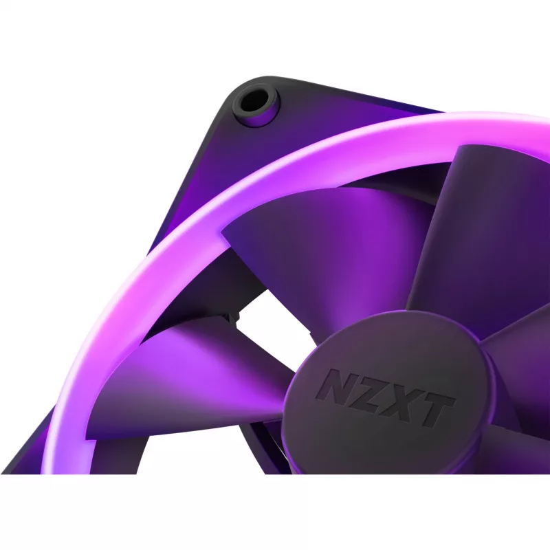 Ventilador NZXT F140 RGB DUO 14 cm negro 500-1800 RPM 2 uds.
