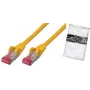 ShiverPeaks BS75711-A0.5Y cable de conexión Cat6a S/FTP, 0,5 m, amarillo