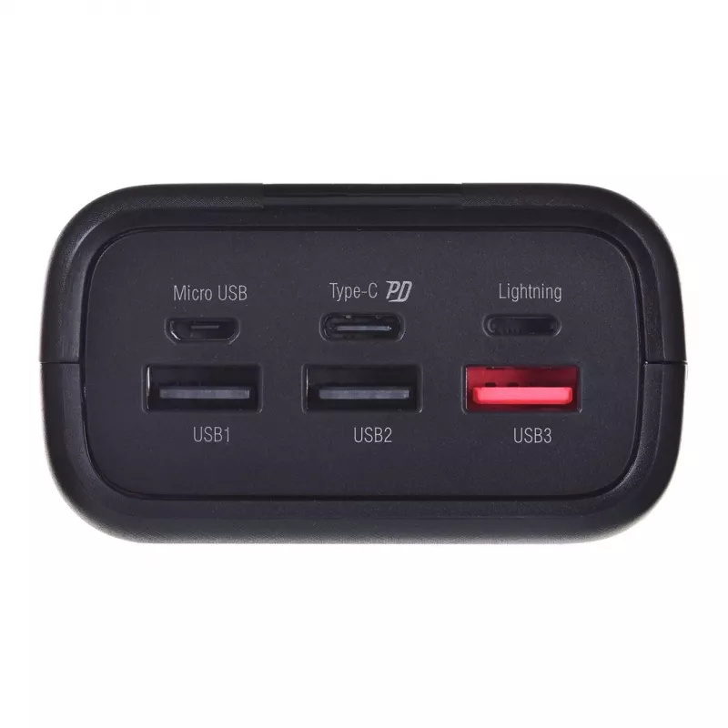 Batería externa Silicon Power QX55 polímero de litio (LiPo) 30000 mAh negra