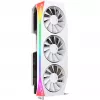 Tarjeta gráfica XFX Radeon RX 9070 XT — 16 GB GDDR6, 256 bits, PCIe x16, 3 ventiladores, Blanco, 360 mm