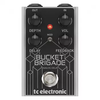 Pedal de delay analógico TC Electronic Bucket Brigade 34000209 — efecto delay analógico para guitarra