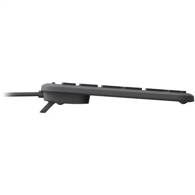 Teclado con cable LOGITECH Signature Slim K620 para empresas - GRAPHITE - US INT'L - USB - N/A - INTNL-973 - USB-C