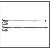 Bastón de trekking LEKI Makalu FX TA telescópico unisex 255 g 110-145 cm