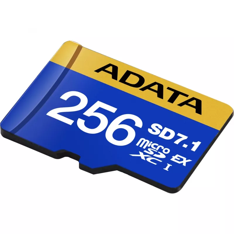 Tarjeta de memoria ADATA Premier Extreme microSDXC SD7.1 Express 256GB, lectura 800 MB/s, escritura 700 MB/s, UD256GEX3L1-C