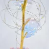 Rosa eterna en vaso Extralink Home, luz LED blanca