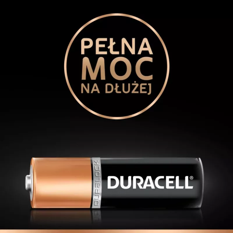 Pilas alcalinas Duracell Basic AAA/LR03, 4 uds.