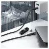 Cable USB RealPower MagneticCharge 100 1m USB-C negro