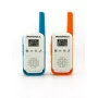 Motorola Talkabout T42 – walkie-talkie, pack de 2 (naranja-azul)