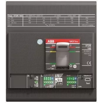 ABB XT2S 160 Ekip LS/I In=100A 4p F F XT2S 160 Ekip LS/I In=100A 4pFF Comp 1 (1SDA067836R1)