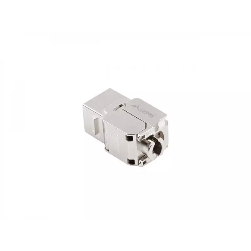 Módulo Keystone Lanberg KSF7-2000 Plano Acero inoxidable