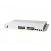 Cisco Catalyst 1200-24P-4X Smart Switch, 24 puertos GE, PoE, 4x10GE SFP+, Limited Lifetime Protection (C1200-24P-4X)