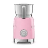 Espumador de leche automático Smeg MFF11PKEU Rosa Acero inoxidable 500W