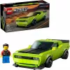Coche de juguete de construcción LEGO Speed Champions Dodge Challenger SRT Hellcat 77237 — 390 piezas, 1 minifigura, edad recomendada 9+