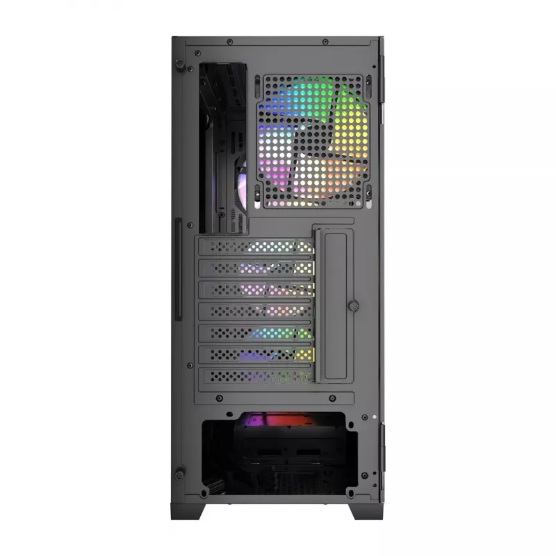 Caja gaming Gembird CCC-FC-900ARGB Fornax 900, ATX, negra