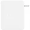 Cargador de pared 140W 4 puertos (3xC 1xA) enchufe UK, EU, US blanco