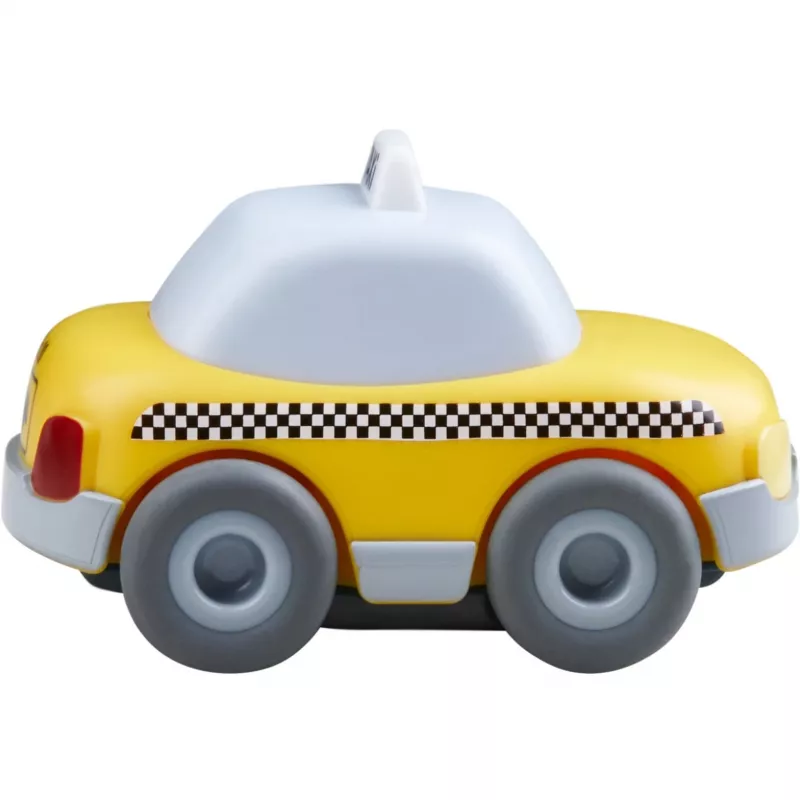 Kullerbu - Taxi, coche de juguete antracita/blanco (mate)
