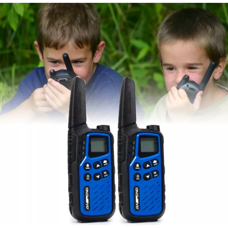 Walkie-talkie Baofeng BF-T25E azul, 2 uds.