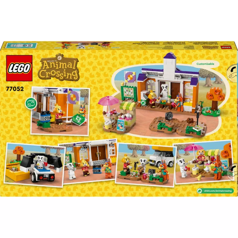 LEGO Animal Crossing 77052 El concierto de K.K. en la plaza del pueblo