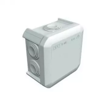 OBO Bettermann 2007045 caja de derivación T40 90x90x52 mm gris claro gris claro (RAL 7035) IP55 (2007045)