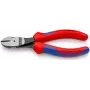 KNIPEX 74 02 160 SB Alicate de corte diagonal de gran potencia, 160 mm, mangos multicomponente