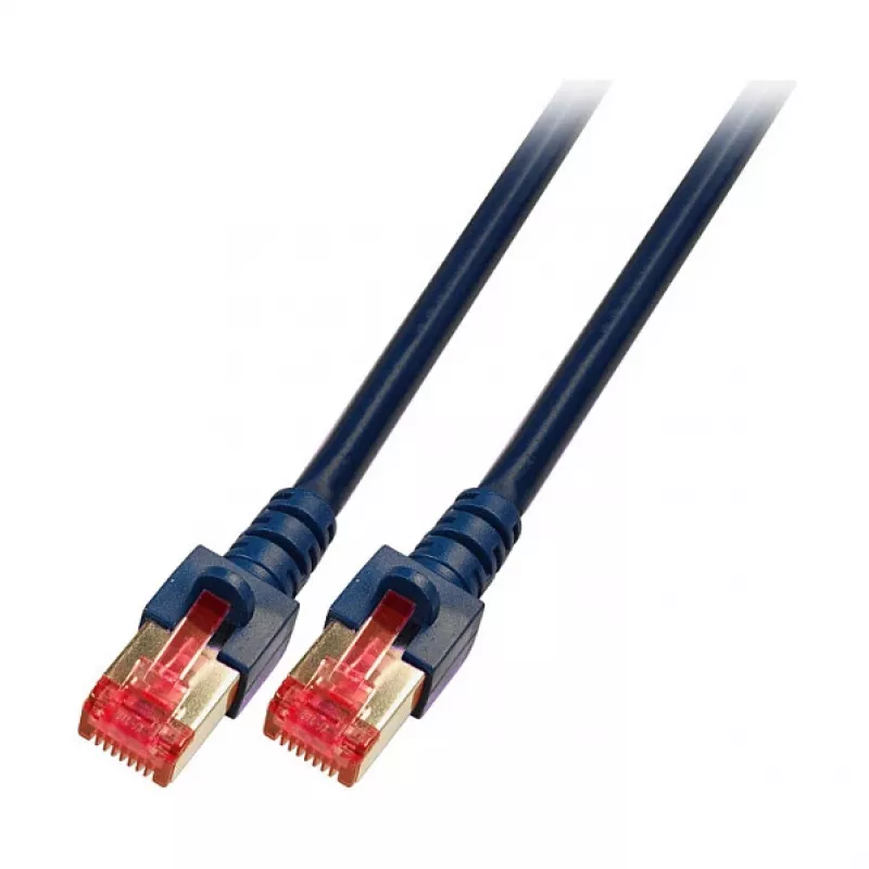 EFB-Elektronik cable de parcheo RJ45 Cat.6 S/FTP LSZH negro 0,25 m fabricante: EFB Elektronik (K5515.0,25)